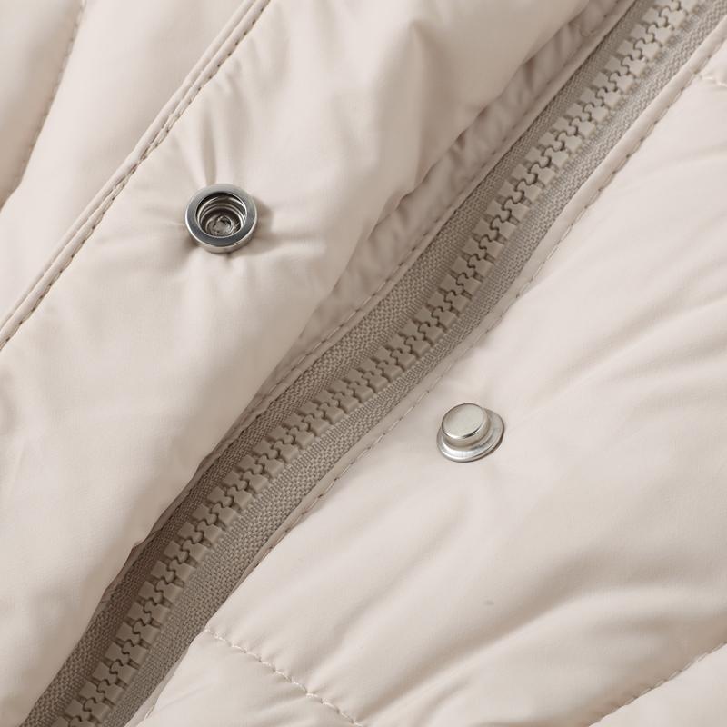 Модный зимний короткий жилет для женщин, толстая теплая парка без рукавов для женщин.