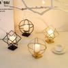 Dining Room Desktop Ambience Sense of Decoration Dining Table Romantic Candlelight Dinner Creative Candlestick Decoration