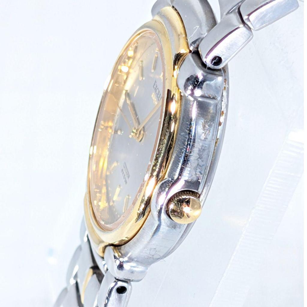 Used CITIZEN EXCEED Ladies Battery Replaced Working Item A-29
