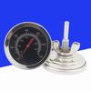 Stainless Steel Bimetallic Oven & BBQ Thermometer Gauge