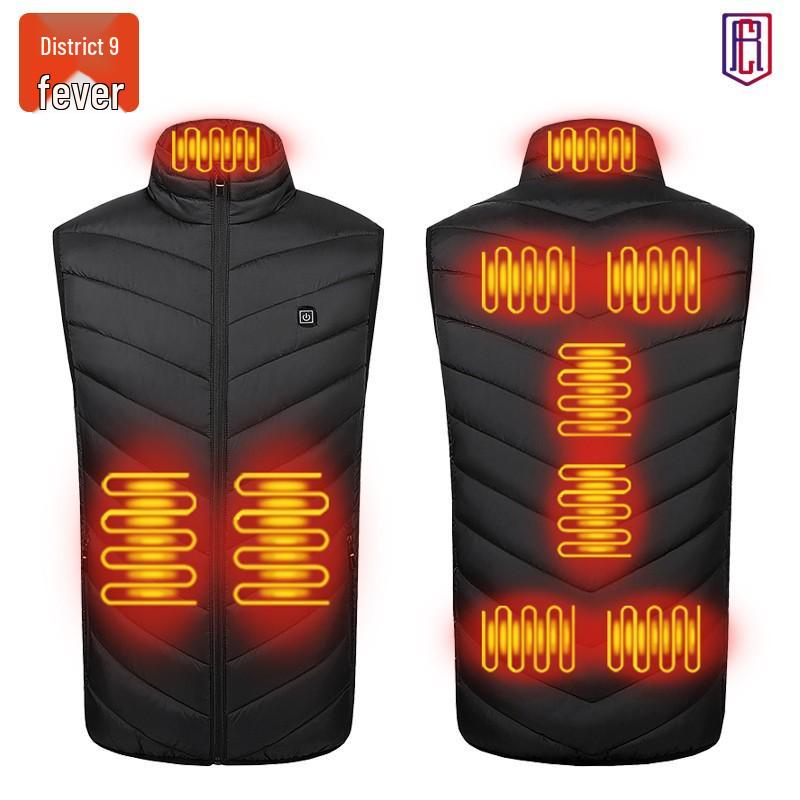 Smart USB Heated Vest: Unisex Winter/Autumn Thermal Wear with Constant Temperature Control