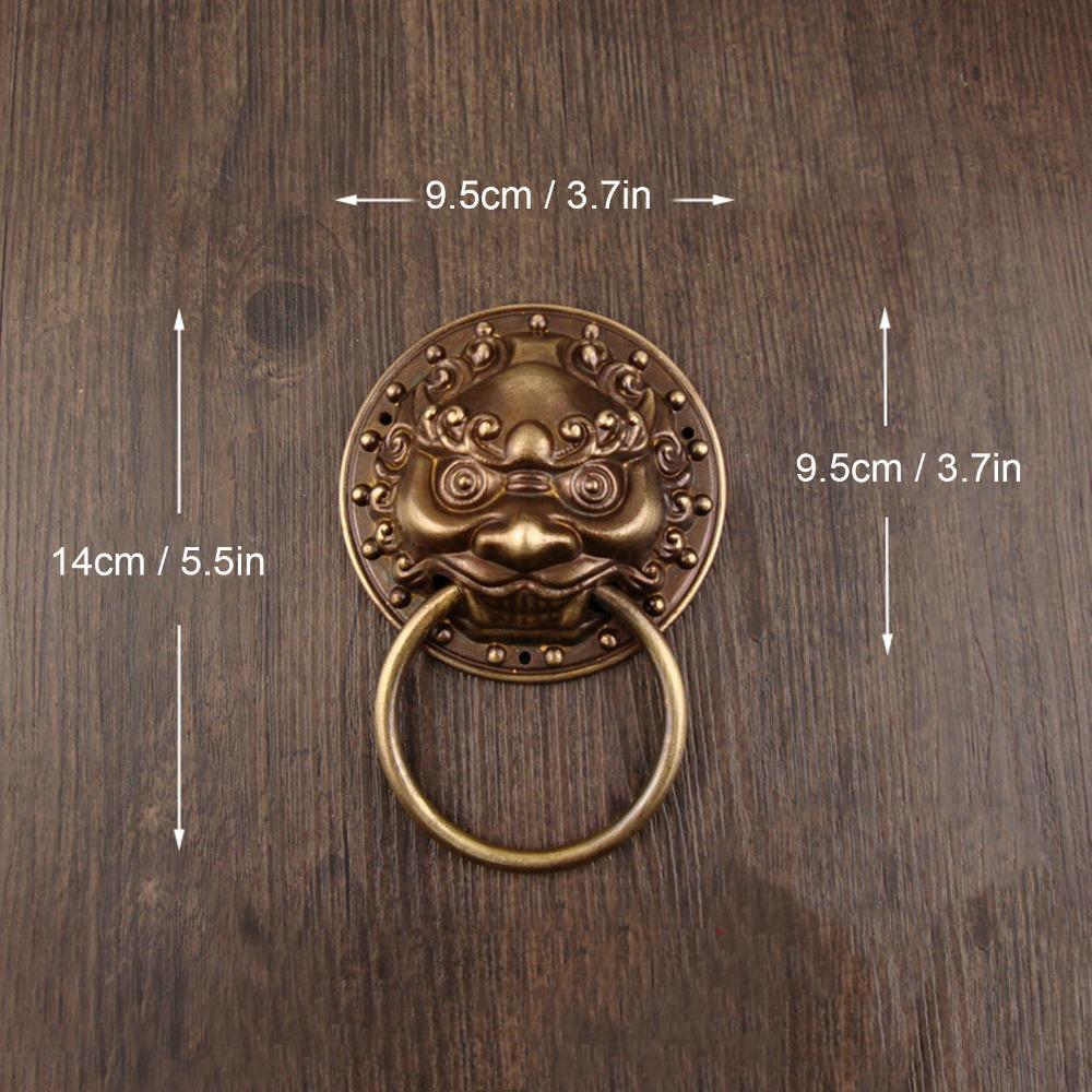 Retro Door Pull Rings Bronze Pull Handle Cabinet handle Antique Door Knocker  Farmhouse Decor