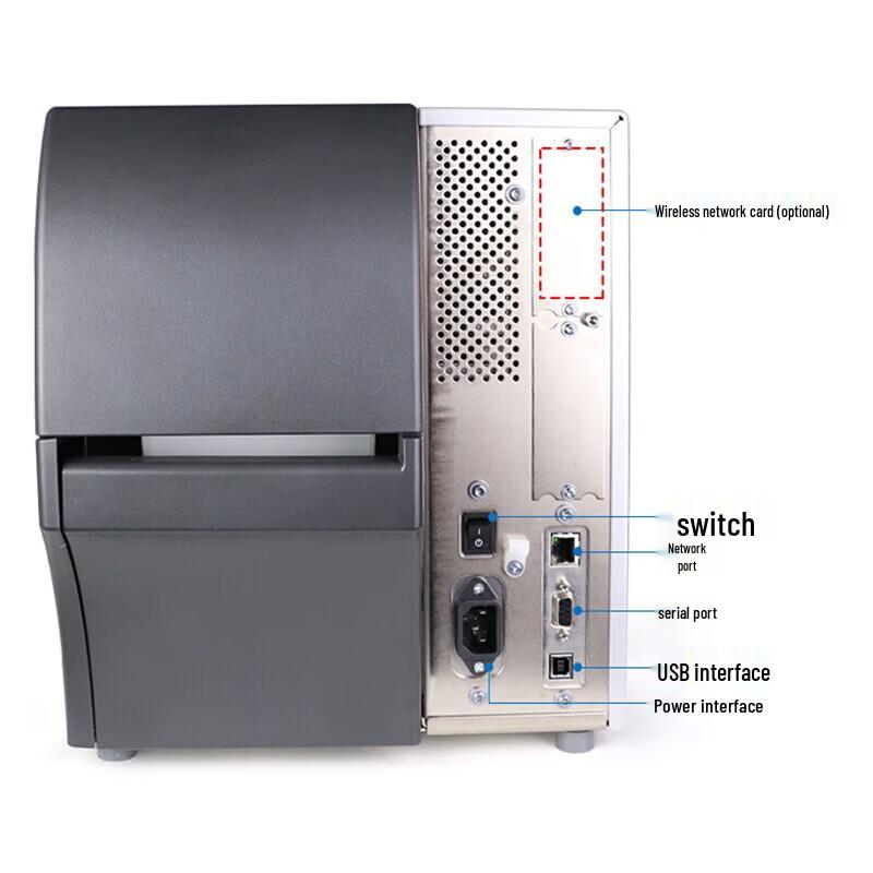 Zebra ZT421 300DPI Industrial Label Printer