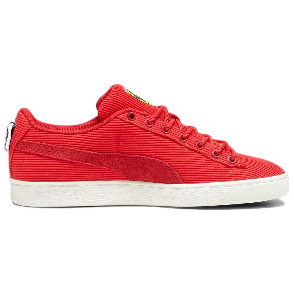 Puma Мужские кроссовки Scuderia Ferrari Clyde Rosso Corsa Warm White 307826-02