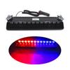 Car Strobe Flashing Lights Lamp 12LED Red/Blue/Amber/Yellow/White Police Led Flasher Emergency Warning Light For Car 12V 12W