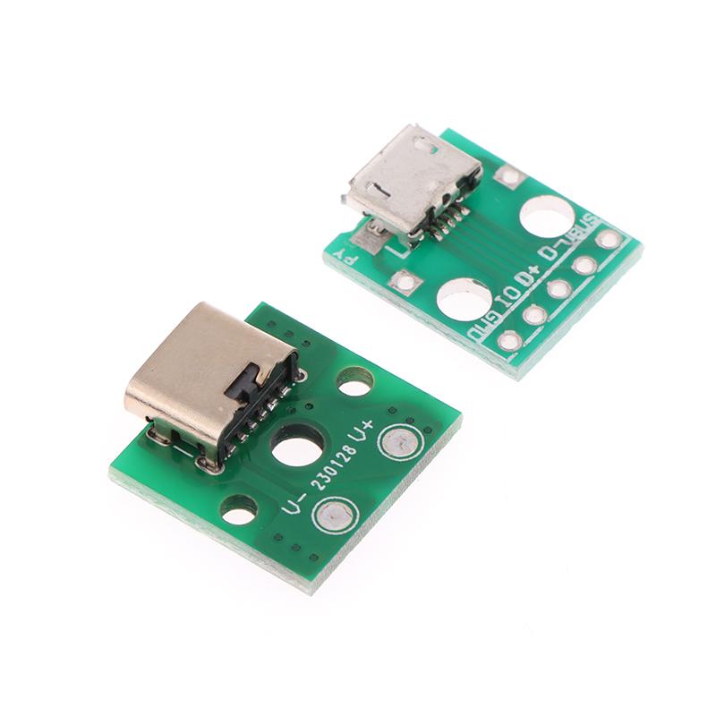 10 шт. Разъем Micro USB Android Type-C гнездовой разъем Порт зарядки USB разъем Ph2.0 Крепежная пластина с винтами