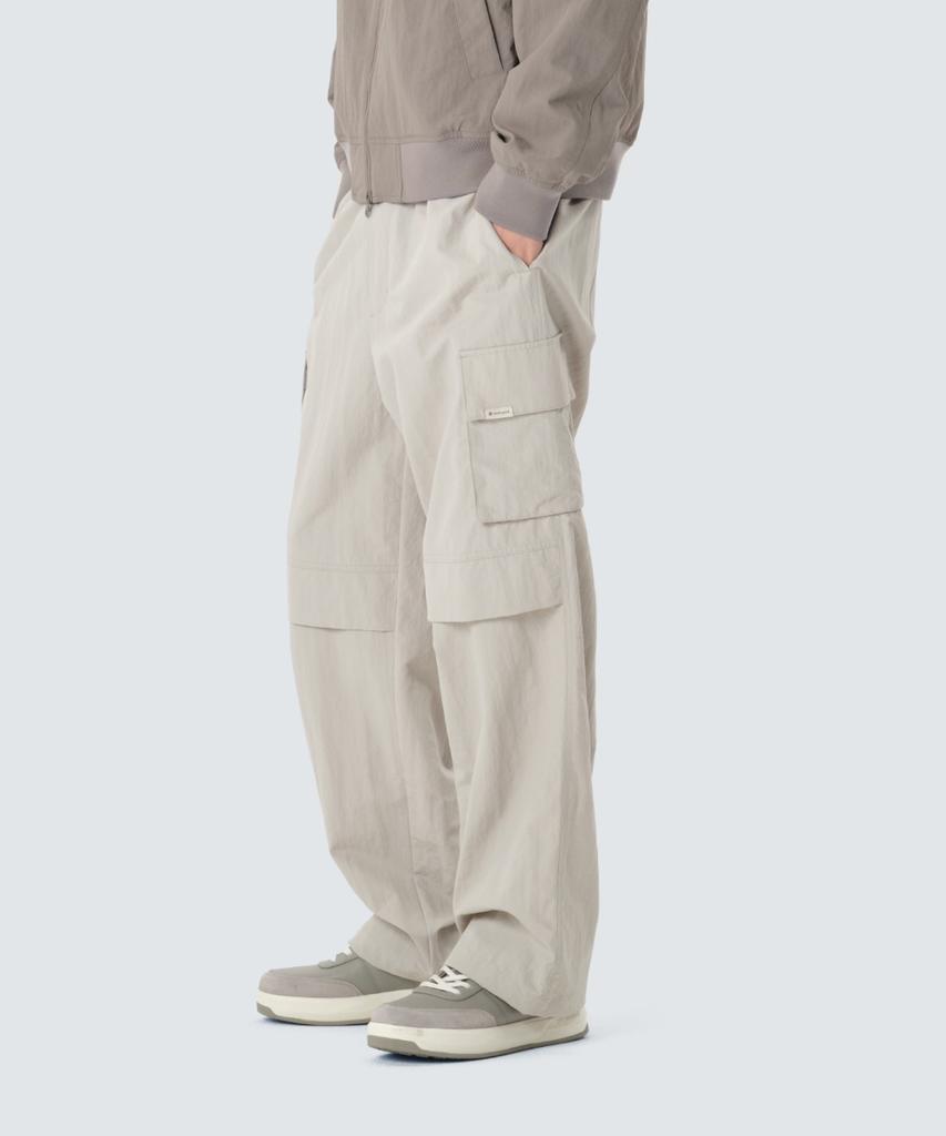 SNOWPEAK APPAREL Cample Wide Pants (S26Zucpt10) Light Beige