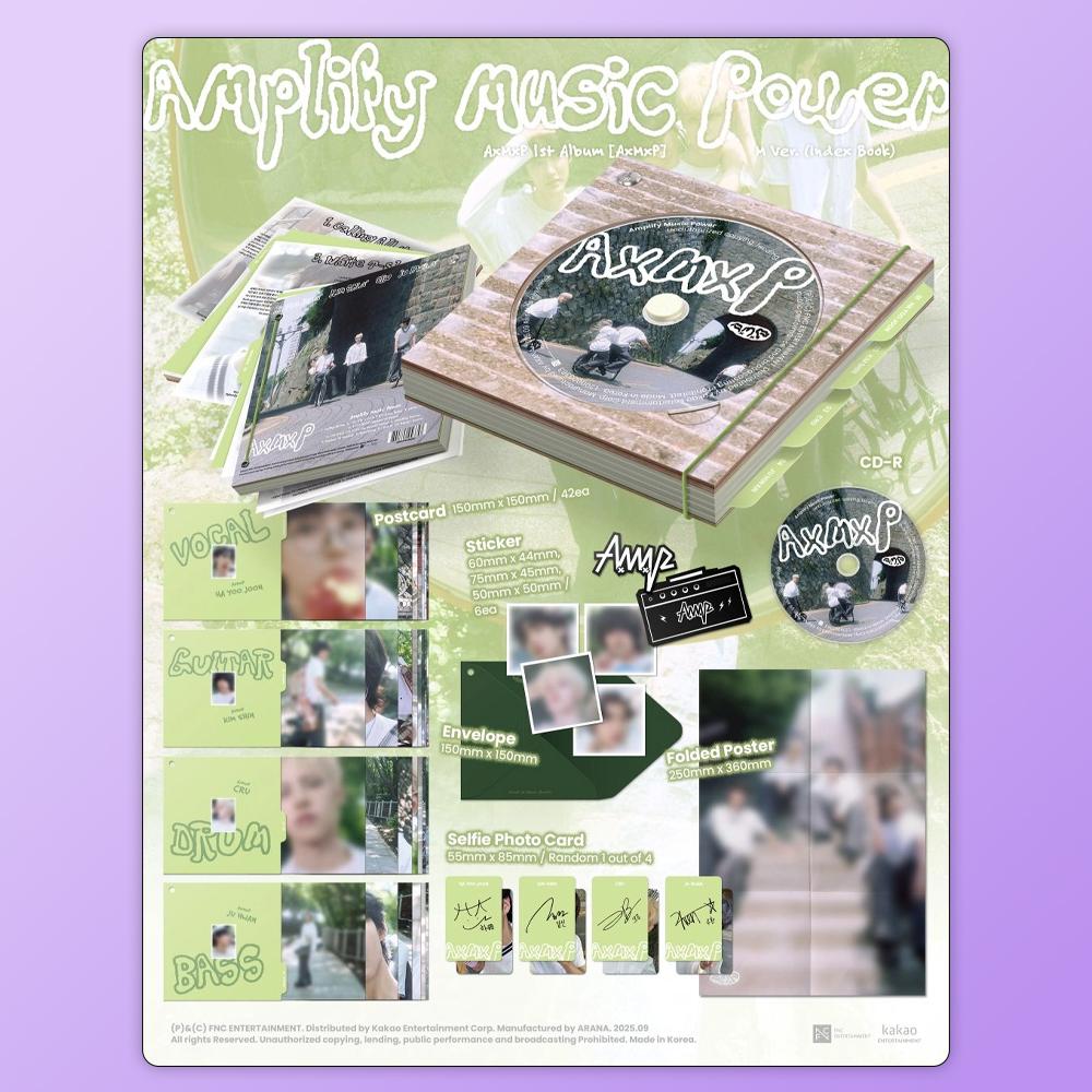 (ПРЕДВАРИТЕЛЬНЫЙ ЗАКАЗ) AxMxP - 1-й альбом AxMxP (М Версия)