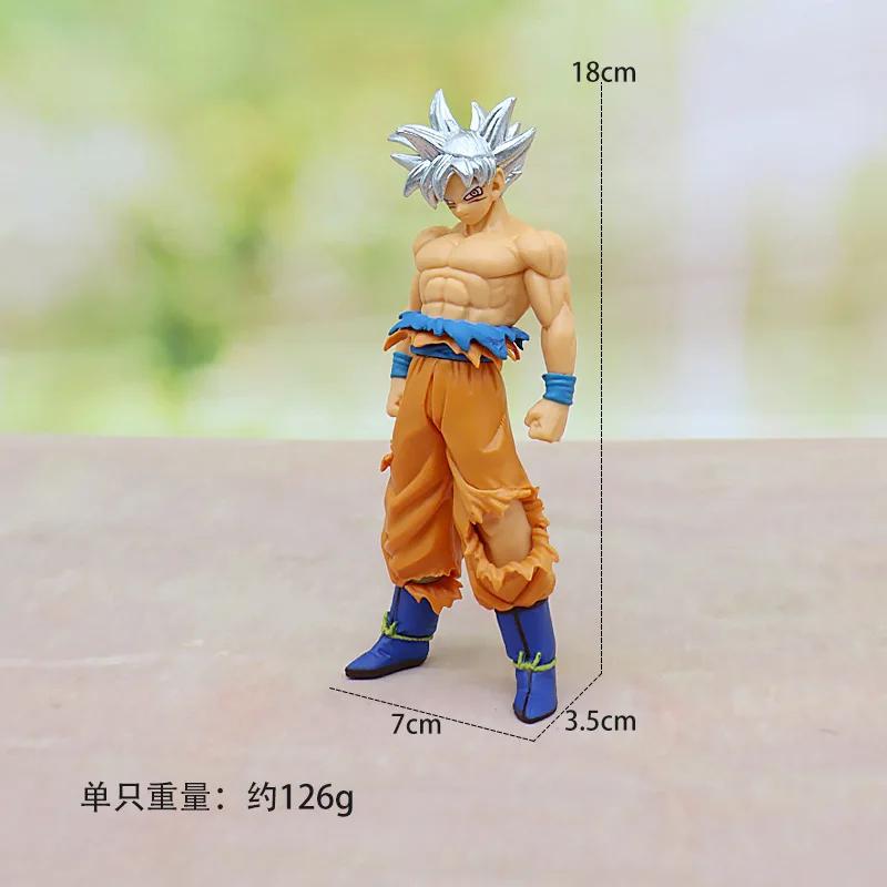 @Figure Anime Son Goku Super Saiyan Figure Anime Dragon Ball Goku DBZ Action Figure Model Gifts Collectible Figurines for Kids
