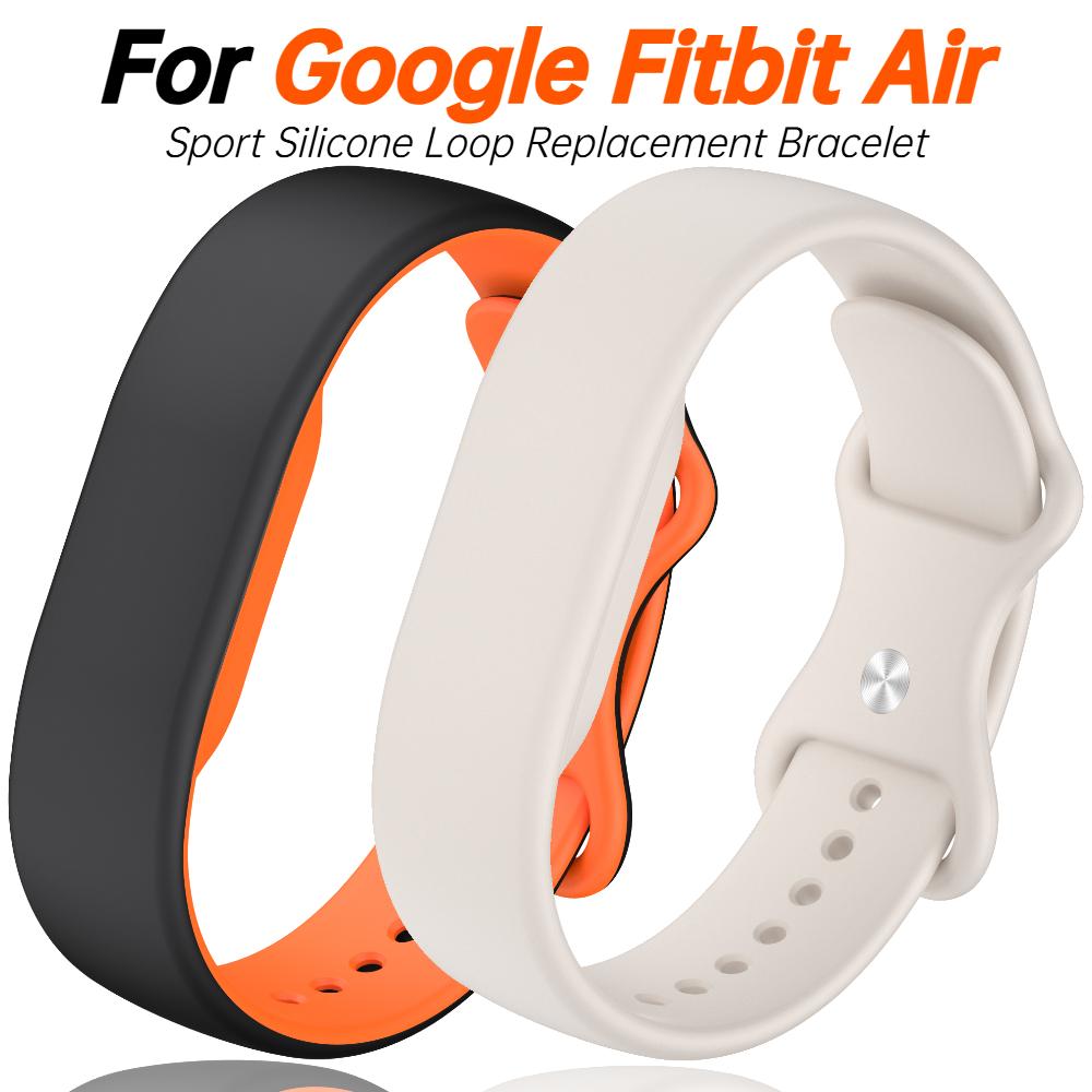 Breathable Strap For Google Fitbit Air Smartwatch Accessories Sport Silicone Loop Replacement Bracelet Correa Fitbit Air Band