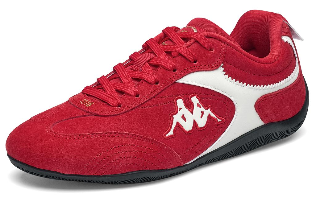 Sneakers Kappa Back to Back Cushioning Abrasion Resistant Breathable Low top Racing Shoes Women's Red