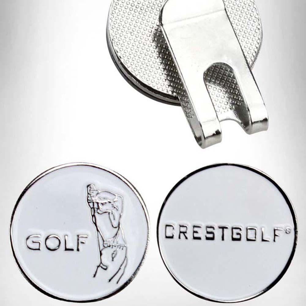 Magnetic For Golfer Ball Position Mark Hat Marker Golf Hat Clip Golf Putting Alignment Golf Marker
