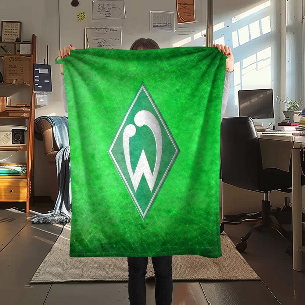 SV Werder Bremen Flannel Blanket, High quality Comfortable for All Seasons, Home Decor, Warmth and Comfort