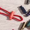Apparel Shoelace Sportswear Accessories Plastic Stoppers Lock Toggle DIY Metal Clamp Stopper Cord