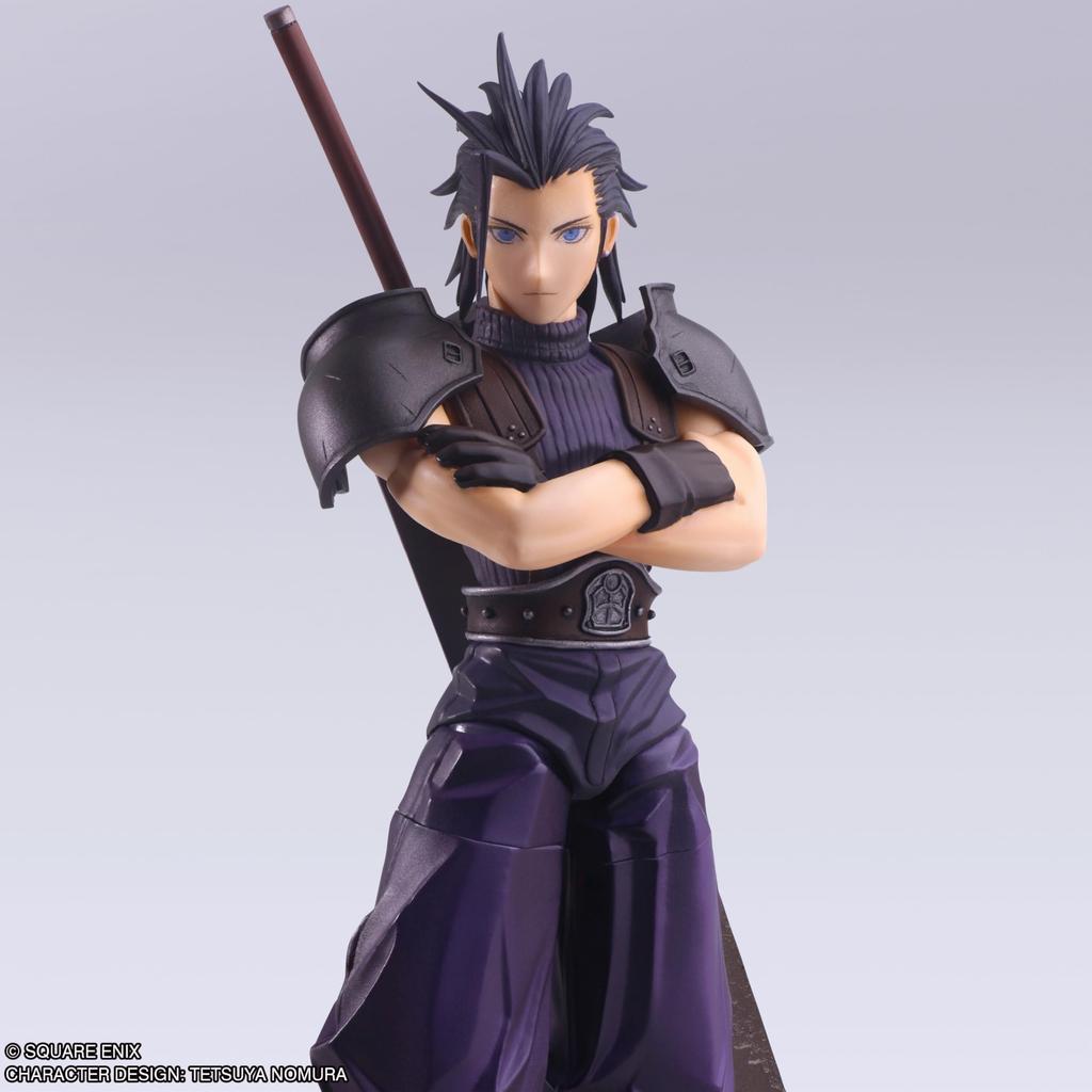 Final Fantasy VII BRING ARTS Zack Fair PVC Painted Action Figure