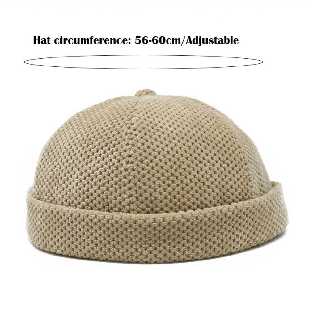 Ретро-купольная шапка-бини, хлопковая шляпа домовладельца, модная тюбетейка унисекс
