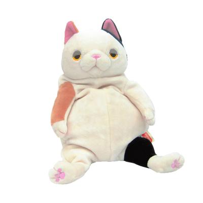 Shinada Global Серия Mochi Mochi Neko Mike (M) 14 x 14 x 22 см Плюшевый кот животное MONE-0230M