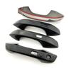 Для Volkswagen VW Golf 8 MK8 2020 2024 LHD карбоновое волокно цвет модифицирует хромированную крышку дверной ручки отделка защитная наклейка