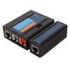 Тестер сетевого кабеля RJ45 RJ11 8P 6P 4P Диагностика неисправностей Светодиодный индикатор Детектор линии для Интернета