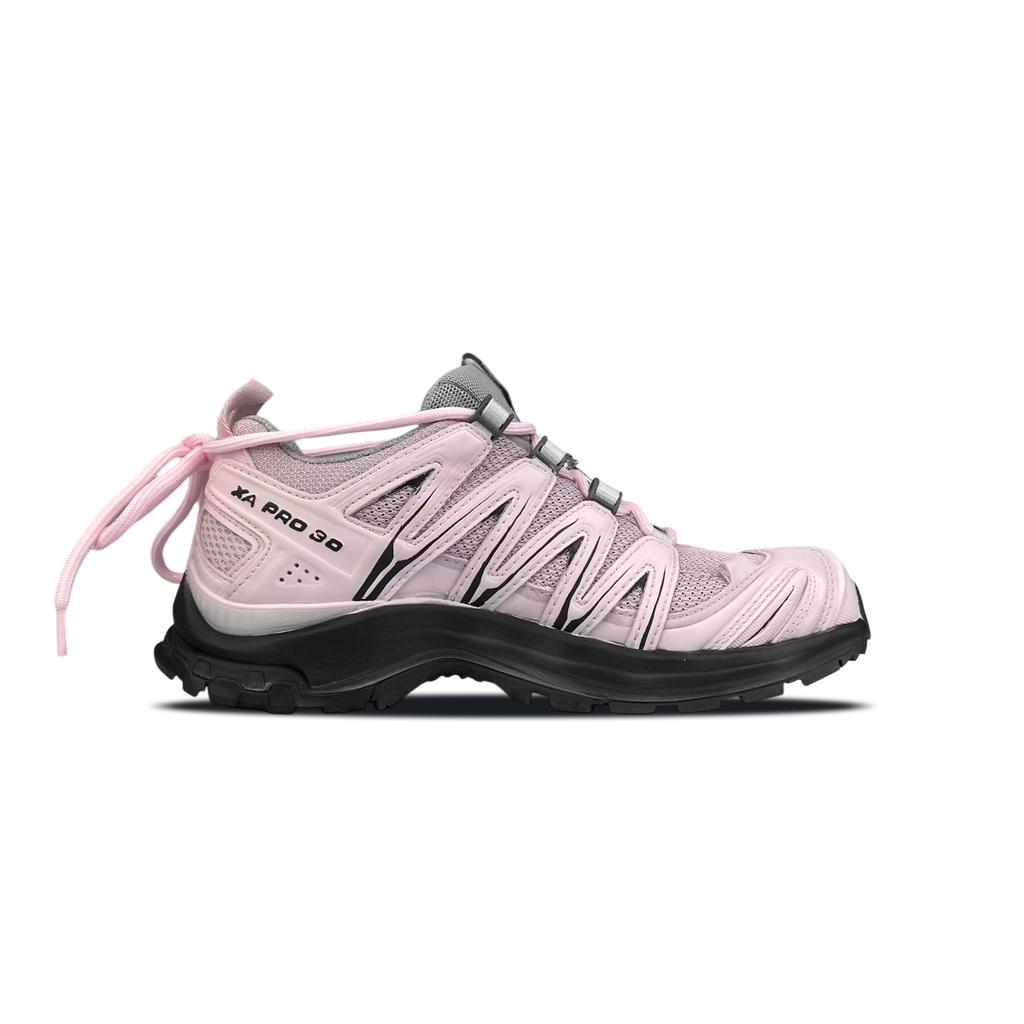 SALOMON XA PRO 3D Амортизация Поддержка Низкие Кроссовки для Трейлраннинга Тренировочные Беговые Кроссовки Унисекс Черный Розовый 416175(Команда373-)