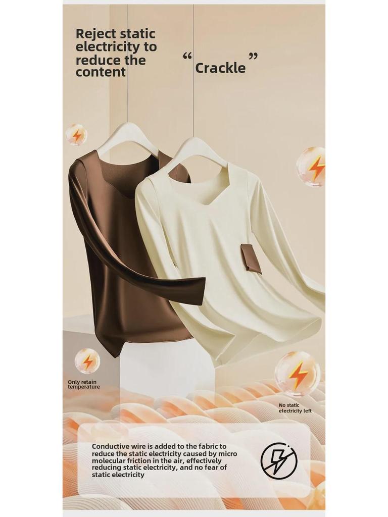 Women's High Elastic Skin-Friendly Warm Hyaluronic Acid Top