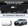Солнцезащитный козырек на лобовое стекло для Land Rover Discovery 5 Автоаксессуары Солнцезащитный козырек-чехол Складной Экономия места Защита от УФ-лучей Светозащитный