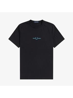 Fred Perry [headquarTers Genuine] Fred Perry [sport] Вышитая футболка 198 Afpm2414580 198 qzgAfpm2414580 198