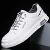 New 2025 versatile little white shoes one-pedal men's shoes board shoes spring and autumn shoes casual sports shoes light and breathable