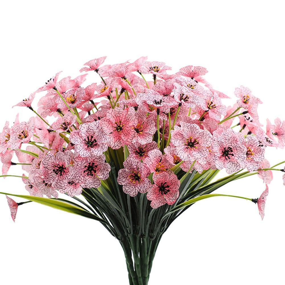 1 Bunch Home Outdoor Artificial Flowers Fake Flowers