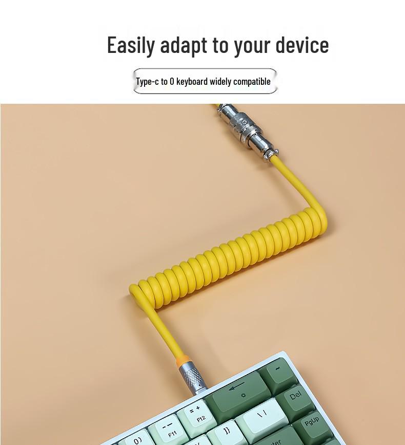 Механическая клавиатура 8K RGB с магнитными переключателями, быстрозаряжаемый витой PU-кабель Aviator для передачи данных