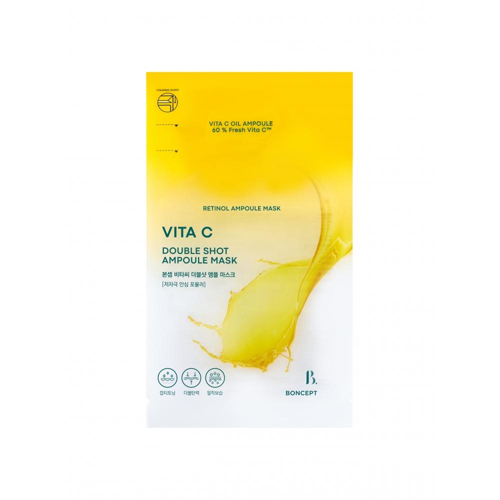 Bonsep Skincare Bonsep Vitacie Double Shot Ampoule Mask 1 Sheet 34.5 G