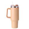 40oz Straw Double-Layer Insulated Cup with Handle Sports Water Bottle Stainless Steel Vacuum Thermal Insulated Mug for Women Men