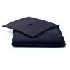 University 2023 Happy Graduation Bling Removable Tassel Mortarboard Hat Graduation Gown Set