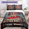 Haaland Personalized Name Bed Linens Perfect for Decorate room Soft Bedding Custom Room Decor Wedding Party GiftLuxury Gift for Birthday,