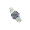 Casio Серия VINTAGE-L цифровой дисплей маленький квадратный часы розовый электронные водонепроницаемые кварцевый механизм стальной ремешок японские и LA680WA-2C