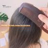 Dandruff Comb Self-Cleaning Hollow Tooth Scalp Massage Grease Particle Dirt Removal Itching Reduction Scalp Care Comb with Skin Scraping Handle