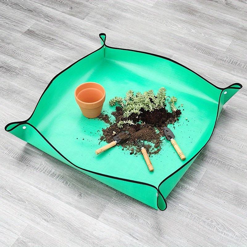 1 Pack 49.78*49.78cm Garden Mats Waterproof Thickened Soil Change Mats Plant Flowers And Meat Tools Change Pot Plant Mats Gardening Tools