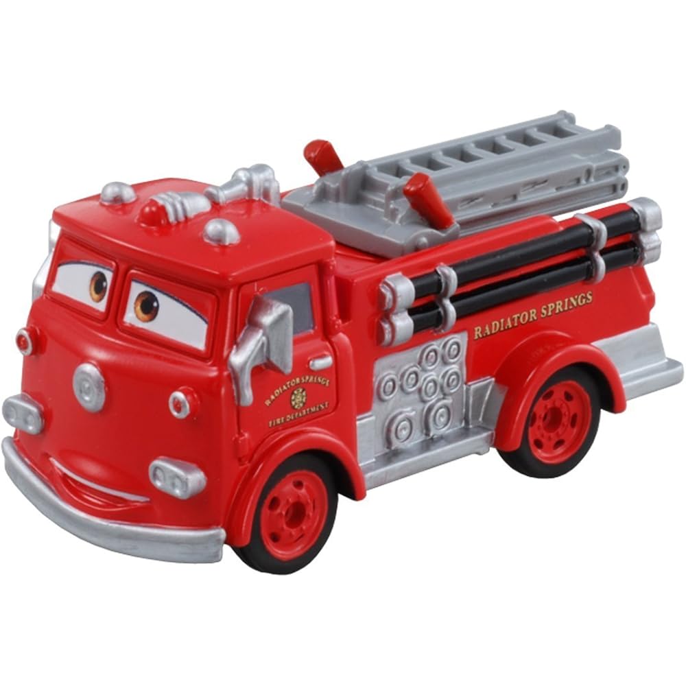 Takara Tomy Disney Cars Tomica C-7 Red Mini Car Toy for Ages 3 and Up