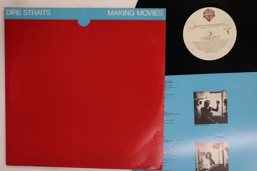 Виниловая пластинка DIRE STRAITS Making Movies BSK3480 WARNER BROS 1983 США Рок Б/у