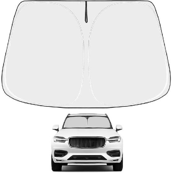 Складная солнцезащитная шторка на лобовое стекло Proadsy 2025 для RAV4, подходит для кроссовера RAV-4 SUV Crossover, TRD Off-Road, LE XLE Premium Limited.