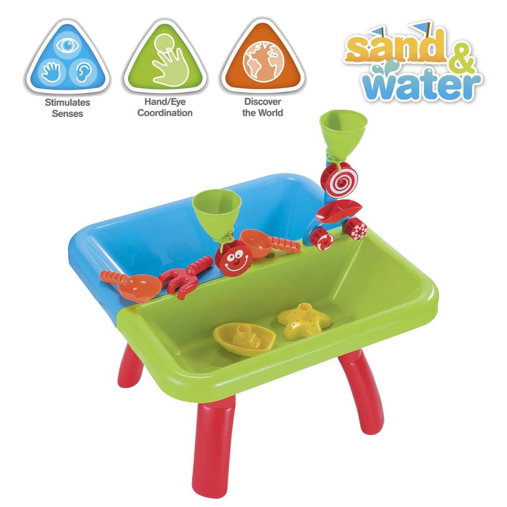 Стол для песка и воды Early Learning Centre с крышкой, Идеально подходит для игр с песком и водой, 141656, Оригинал