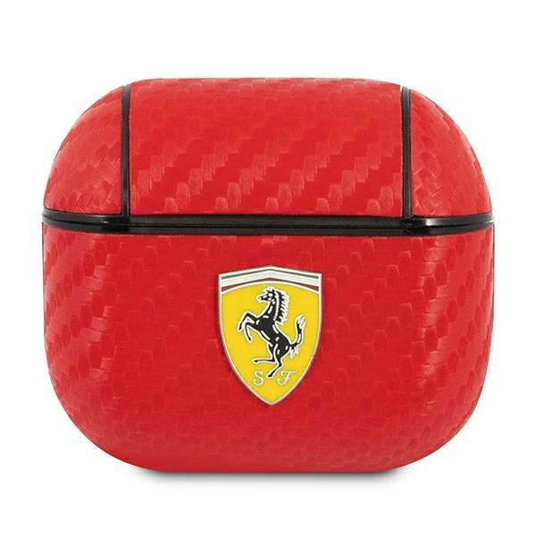 Ferrari Fesa3Care Airpods 3 Coverczerwony/Red On Track Pu Carbon