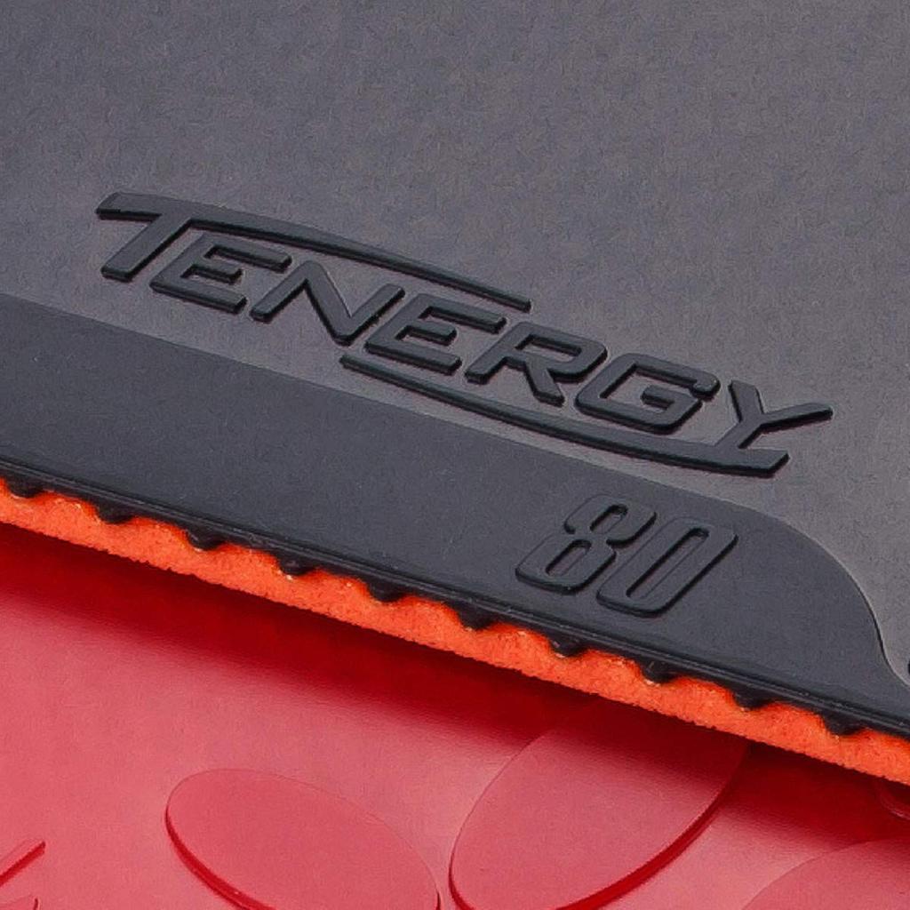 Butterfly Накладка для настольного тенниса Tenergy 80 Back Soft Tension 05930 черная, очень толстая (Вращение)