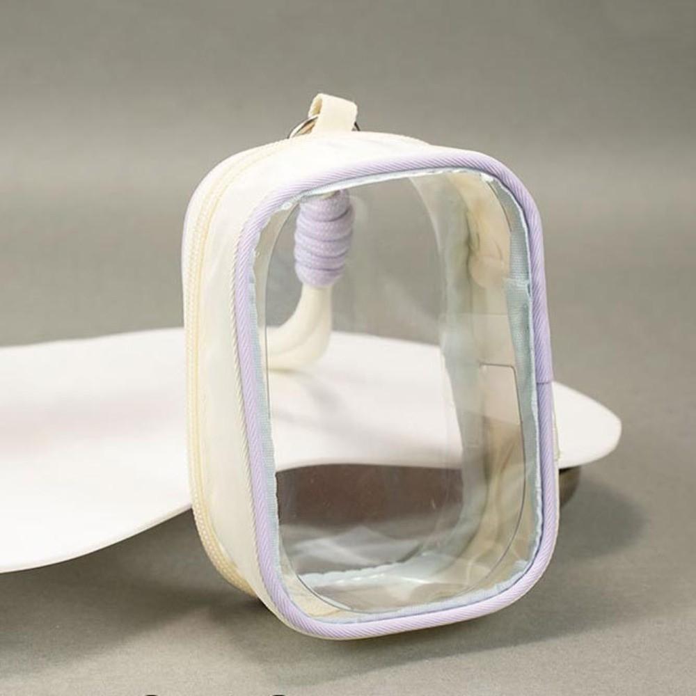 Portable 10cm Transparent Doll Bag Clear Outdoor Doll Display Bag Doll Storage Bag Storage Bag