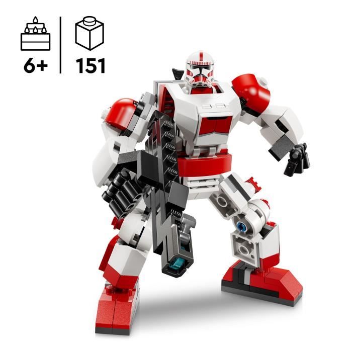 LEGO Star Wars 75448 Le Robot du Shock Trooper Clone - Jouet de Construction des 6 ans