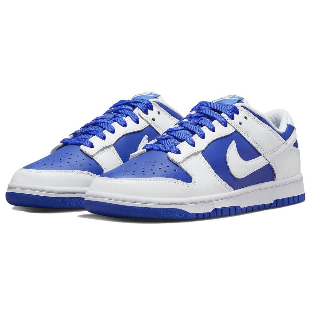 Nike Dunk Low Racer Синие Белые Мужские Кроссовки DD1391-401