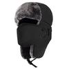 [lapset] Pilot Flight Cap with Mask – Warm Winter Aviator Hat with Fleece Lining for Men & Women, Cold Weather Outdoor Cap