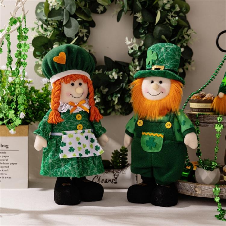 Гном на День Святого Патрика Ирландские украшения для свадьбы, дня рождения, вечеринки, домашнего декора