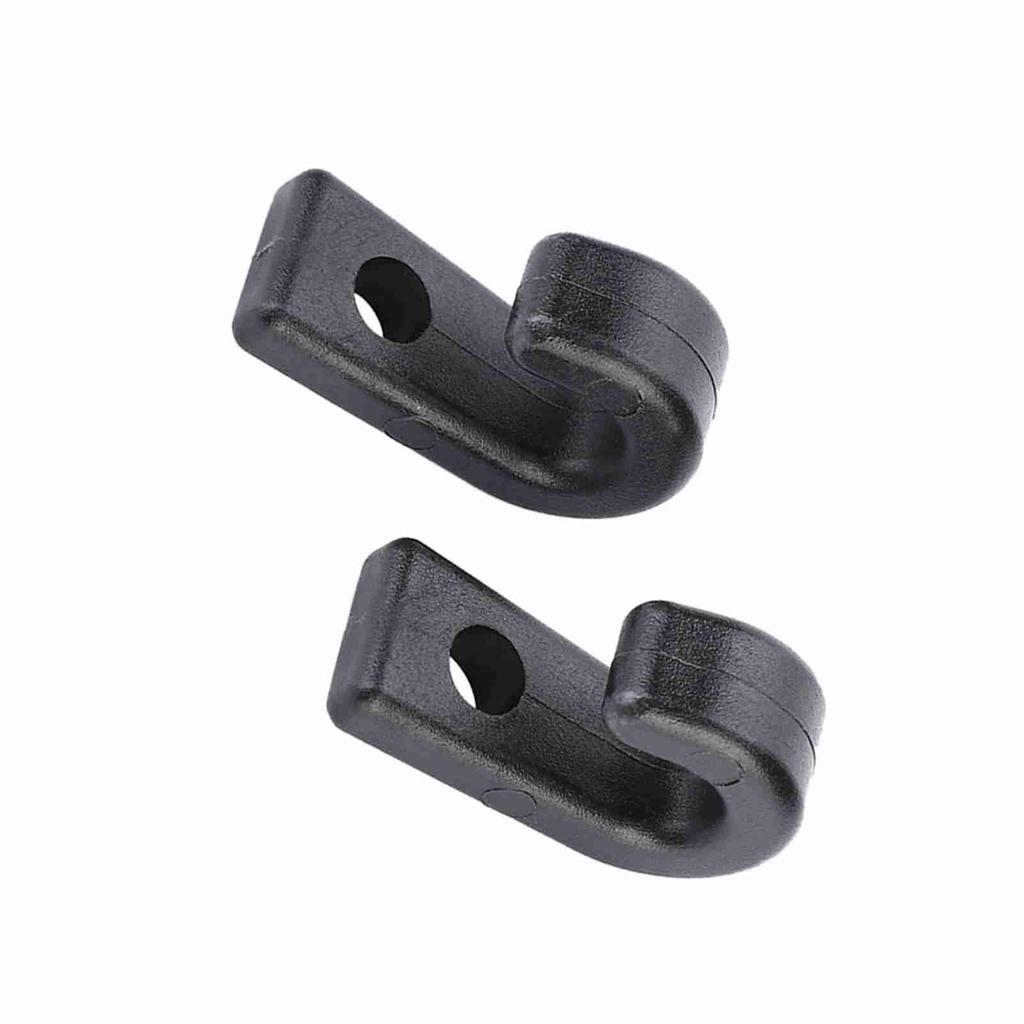 1 пара прочных пластиковых J-образных винтов для крепления крюков J-образных крючков для байдарок, каноэ, гребных лодок