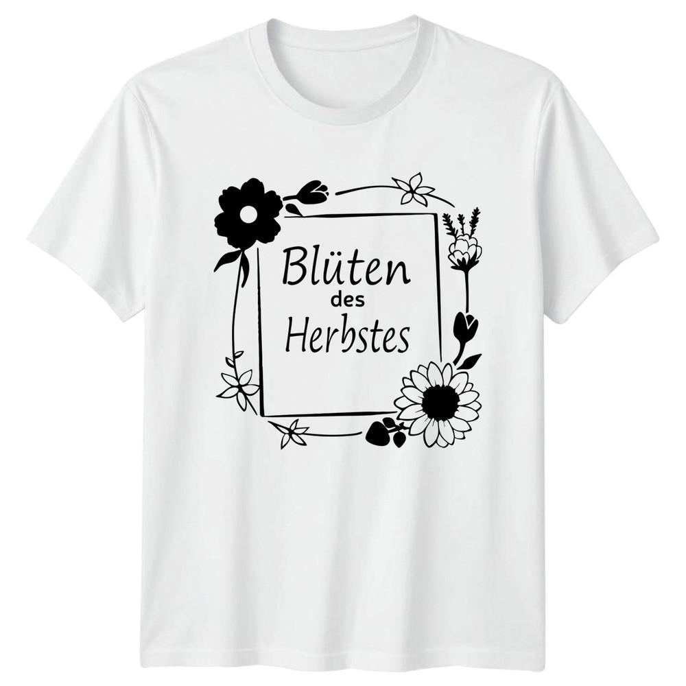 Blten Des Herbstes Unisexs TShirt Autumn Floral Nature Birthday Gift For Her